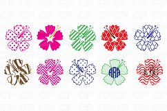 Hibiscus Bundle Cut Files, Hibiscus Clipart Product Image 1