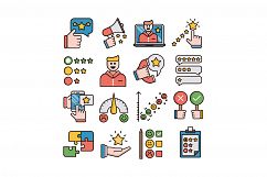 Feedback icons set Product Image 1