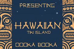 Hawaiian Tiki Island Font Product Image 1
