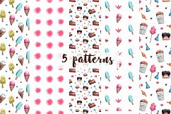 Sweet-Tooth - Watercolor Clip Art Set Product Image 6
