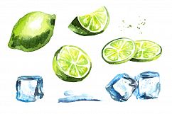 Gin Tonic. Watercolor collection Product Image 2