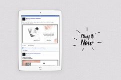 Rose Gold Facebook Templates Product Image 5