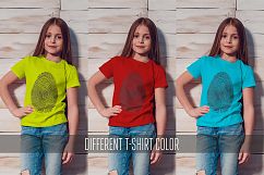 Kids T-Shirt Mock-Up Vol.1 2017 Product Image 12