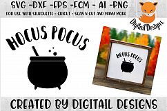 Hocus Pocus SVG for Silhouette, Cricut, Scan N Cut Product Image 1