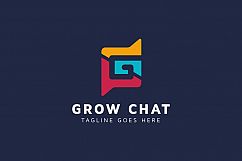 Grow Chat G Letter Logo Product Image 2