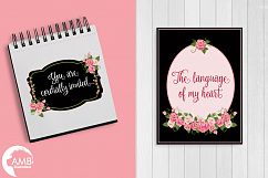 Rosalie&#039;s Roses clipart, graphics and illustrations AMB-2255 Product Image 5