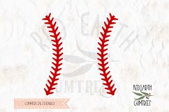 Baseball stitch, Baseball in SVG, DXF,PNG, EPS formats Product Image 1
