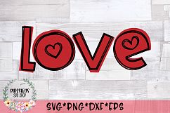 Love SVG Cut File Product Image 1