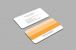 Beautiful Colours Modern Art Business Card Product Image 2