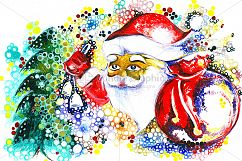 Painting of Santa Claus Product Image 1