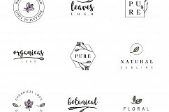 Nature &amp; floral logos + BONUS Product Image 5