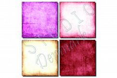 Romantic Grunge Digital Scrapbook Paper Product Image 2