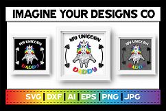 My Unicorn Daddy SVG Product Image 2