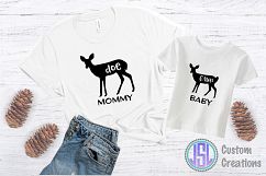 Deer Family Set of 6 Bundle | SVG DXF EPS PNG Cut FIle Product Image 2