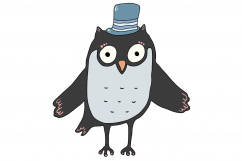 Wacky Owls | 10 images | Clip art illustrations | PNG/JPEG Product Image 8