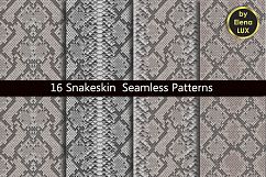 16 Snakeskin Seamless Patterns Product Image 1