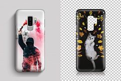 Samsung Galaxy S9 Plus 3d Phone Case Mockup Product Image 3