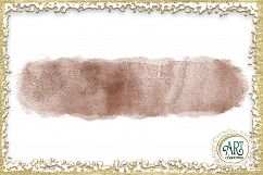 Chocolate Coffee Brown Glitter Brush Strokes 24 PNG Aqua clipart Splashes  Product Image 6