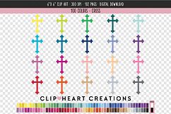 Cross Clip Art - 100 Clip Art Graphics Product Image 1