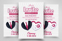 Wedding Invitation Flyer Product Image 1