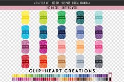 Knitting Wool Clip Art - 100 Clip Art Graphics Product Image 1