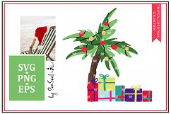 Big Tropical Cristmas Bundle SVG Product Image 23