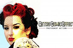 Retro Comic Photoshop Action Product Image 1