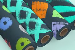 40 Roll Stroke Brushes for Illustrator &amp; Photoshop Product Image 7