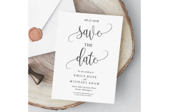 Save The Date Invitation Template PCC_8 Product Image 1