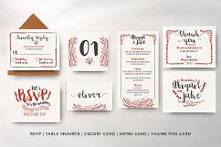 Watercolor Floral Invitation Suite Product Image 9