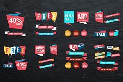 MEGA PACK - Vector business badges  Product Image 2