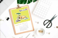 Cute funny dog calendar 2018 Product Image 4