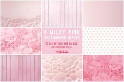 branding kit with pink backgrounds, pink mockups Product Image 3