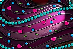 Pearls &amp; Sugar Illustrator Brushes Product Image 1