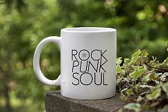White Coffee mug mockup bokeh nature Product Image 4