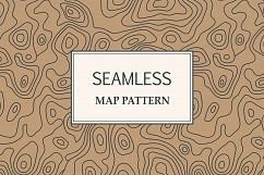 Map pattern set urban digital paper Product Image 2