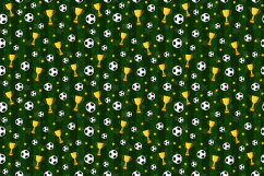 The seamless pattern on the football theme. Product Image 4
