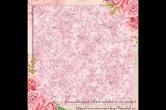 16 Bubblegum Blush Pink Glitter Marble Texture Digital Paper Product Image 2