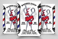 10 Barber Shop Psd Flyer Templates Bundle Product Image 3