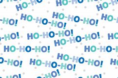 Ho-ho-ho! Christmas seamless pattern. Product Image 3