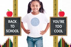 Kids t shirt Mockup Back to School Bundle Product Image 5