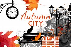 Romantic autumn city Product Image 1