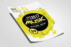 Techno Music Party Flyer Product Image 2