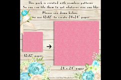 100 Seamless Leaves Pattern Digital Papers Product Image 3