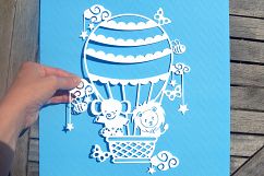 Hot Air Balloon SVG / DXF / EPS files Product Image 5