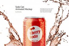 soda can mock up animated Product Image 1