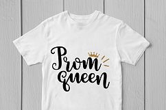 Prom Queen - Graduation SVG EPS DXF PNG Cutting Files Product Image 3
