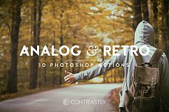 Analog &amp; Retro Photoshop Actions Product Image 1