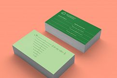 Mathematician Business Card Template Product Image 5