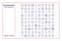 Line Icons – Housework  Product Image 8